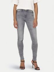 ONLY Jeansy Power 15231450 Szary Skinny Fit. Szare jeansy ONLY, xs, bez wzorów, z bawełny. Za 229.99 zł.