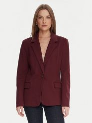 Guess Marynarka W5BN66 KCMU2 Bordowy Regular Fit. Czerwone marynarki i żakiety Guess, m, z aplikacjami, z wiskozy, bez ramiączek. Za 489.99 zł.