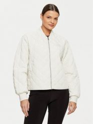 Calvin Klein Jeans Kurtka bomber J20J224701 Écru Relaxed Fit. Kurtki Calvin Klein Jeans, m, bez wzorów, z jeansu, bez kaptura. Za 699.99 zł.