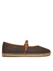 MICHAEL Michael Kors Espadryle Lynn 40R6LYFP1B Brązowy. Brązowe espadryle MICHAEL Michael Kors, bez wzorów, ze skóry, bez obcasa. Za 549.99 zł.