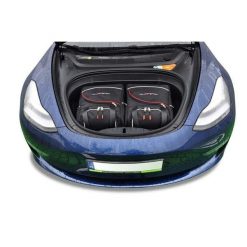 Torby Do Bagażnika Tesla Model 3 Ev 2017-2020 7Szt Kjust. Czarne torby podróżne KJUST, bez wzorów. Za 1,907.00 zł.