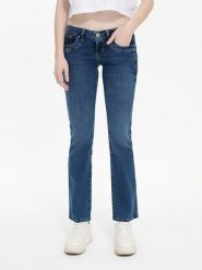 LTB Dżinsy - Bootcut fit - w kolorze granatowym rozmiar: W28/L34. Niebieskie jeansy LTB, l, z aplikacjami, klasyczne. Za 167.28 zł.