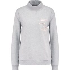 Vila VIMATS Bluza light grey melange. Szare bluzy bez kaptura Vila, z bawełny. W wyprzedaży za 132.30 zł.