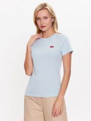 Hugo T-Shirt 50489117 Niebieski Regular Fit. Niebieskie t-shirty Hugo, l, bez wzorów, z bawełny, bez kołnierzyka, bez ramiączek. Za 189.00 zł.