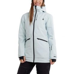 Kurtka narciarska damska Pemberton Allmountain Jacket. Zielone kurtki narciarskie FUNDANGO, na zimę, l, bez wzorów, bez kaptura, narciarskie. Za 669.90 zł.