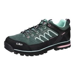 Damskie buty trekkingowe CMP WP. Zielone buty trekkingowe CMP, ze skóry, bez zapięcia. Za 466.10 zł.
