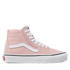 Tenisówki Vans. Czerwone trampki Vans, bez wzorów, bez zapięcia, Vans SK8. Za 299.99 zł.