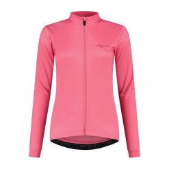Bluza rowerowa damska Rogelli Core. Czerwone bluzy bez kaptura Rogelli, na jesień, l, bez wzorów, bez kaptura, rowerowe. Za 259.00 zł.