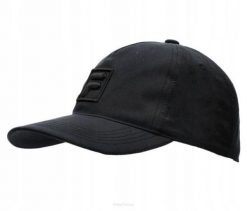 Czapka tenisowa Fila Cap Max czarna. Czarne czapki z daszkiem Fila, bez wzorów, z materiału, eleganckie. Za 79.00 zł.