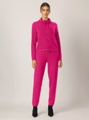 APART Sweter w kolorze różowym rozmiar: 34. Różowe swetry Apart, bez wzorów, z kaszmiru, bez ramiączek. Za 122.96 zł.