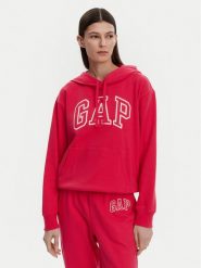 Gap Bluza 870537-08 Różowy Relaxed Fit. Czerwone bluzy GAP, xl, bez wzorów, z bawełny, bez kaptura. Za 149.99 zł.