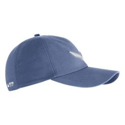 Czapka z daszkiem Salewa Fanes 3. Niebieskie czapki z daszkiem Salewa, bez wzorów. Za 195.00 zł.