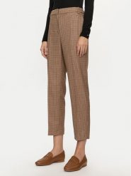 Tommy Hilfiger Spodnie materiałowe WW0WW42965 Beżowy Regular Fit. Brązowe spodnie materiałowe Tommy Hilfiger, bez wzorów, z materiału. Za 389.99 zł.
