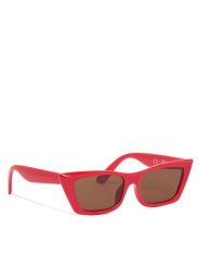 Pieces Okulary przeciwsłoneczne Pctrine Sunglass Box 175942 Czerwony. Czerwone okulary przeciwsłoneczne Pieces, bez wzorów, z tworzywa sztucznego. Za 59.99 zł.