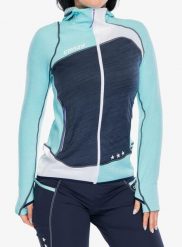 Bluza rozpinana damska Crazy Pull Ionic Light. Zielone bluzy z kapturem Crazy, l, bez wzorów, z materiału, bez kaptura, trekkingowe. Za 582.99 zł.