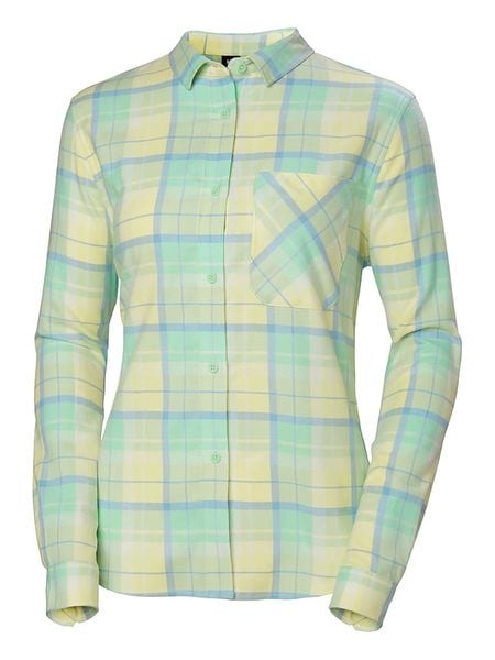 Helly Hansen Koszula "Lokka" w kolorze żółto-błękitnym rozmiar: XS. Niebieskie koszule Helly Hansen, xs, bez wzorów, z bawełny, bez kołnierzyka, bez ramiączek. Za 118.56 zł.