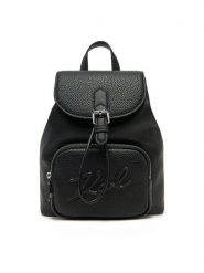 KARL LAGERFELD Plecak A1W30147 Czarny. Czarne plecaki KARL LAGERFELD, bez wzorów, ze skóry, bez dodatków. Za 849.99 zł.