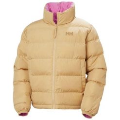 Damska kurtka puchowa Helly Hansen YU 23. Brązowe kurtki Helly Hansen, m, bez wzorów, z poliesteru, bez kaptura. Za 725.00 zł.