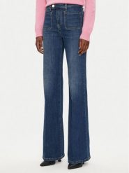 Pinko Jeansy Denim 103925 A20M Niebieski Regular Fit. Niebieskie jeansy Pinko, m, bez wzorów, z bawełny. Za 499.99 zł.