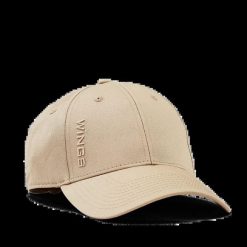 Czapka z daszkiem WINGS UNLEASH BEIGE. Brązowe czapki z daszkiem Wings, bez wzorów, z bawełny, eleganckie. Za 49.90 zł.