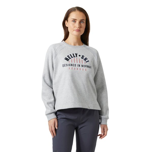 Sweter damski Helly Hansen Bliss. Szare swetry Helly Hansen, na zimę, bez wzorów, sportowe, bez ramiączek. Za 425.50 zł.