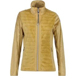 Sweter damski Luhta Ikaala. Żółte bluzy z polaru Luhta, na zimę, s, bez wzorów, z polaru, eleganckie, bez ramiączek. Za 379.00 zł.