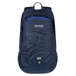 Plecak Atholl II 35L niebieski. Niebieskie plecaki Regatta, bez wzorów, z poliesteru, bez dodatków. W wyprzedaży za 194.99 zł.