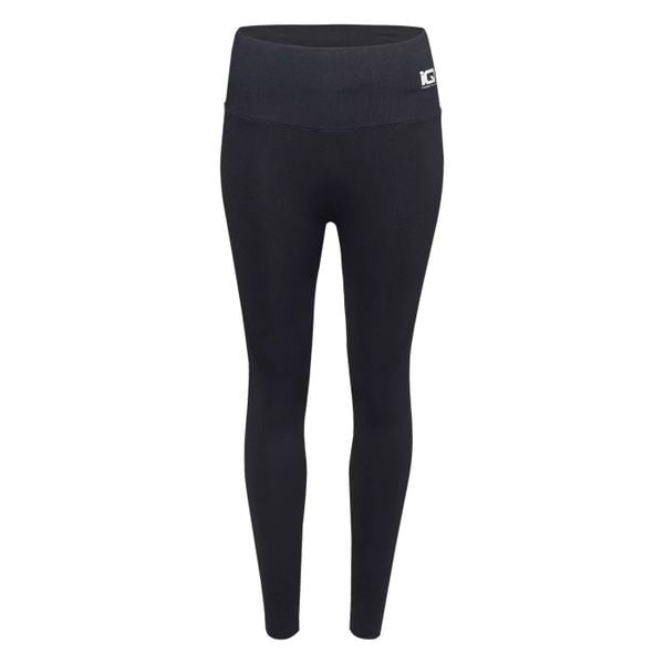 Damskie legginsy IQ Cross The Line Ilean. Czarne legginsy IQ, bez wzorów, sportowe. Za 173.75 zł.