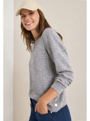 Cecil Sweter w kolorze szarym rozmiar: L. Szare swetry Cecil, l, z aplikacjami, bez ramiączek. Za 131.12 zł.