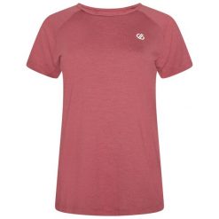 Damska koszulka sportowa szybkoschnąca Corral. Niebieskie t-shirty sportowe Dare 2b, bez wzorów, bez ramiączek, do biegania. W wyprzedaży za 59.99 zł.