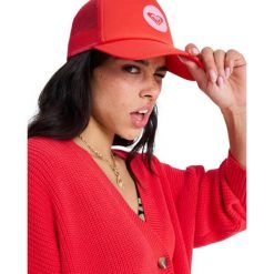 Czapka Trucker dla Kobiety BRIGHTER DAY Czerwony. Czerwone czapki z daszkiem Roxy, bez wzorów, z poliesteru. Za 119.99 zł.