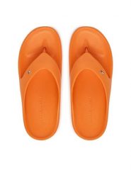 Tommy Hilfiger Japonki FW0FW09200 Pomarańczowy. Brązowe japonki Tommy Hilfiger, bez wzorów, z syntetyku. Za 189.99 zł.