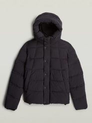 G-Star Kurtka zimowa w kolorze czarnym rozmiar: XXL. Czarne kurtki G-Star, na zimę, xxl, bez wzorów, z puchu, retro, bez kaptura. Za 445.95 zł.
