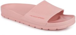 Klapki sportowe na basen plażę różowe AQUA SPEED. Czerwone klapki Aqua-Speed, bez wzorów, z materiału, sportowe, bez obcasa, bez zapięcia. Za 59.90 zł.