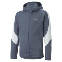 Puma Bluza Evostripe Fz 67006818. Niebieskie bluzy Puma, bez wzorów, bez kaptura, na jogę i pilates. Za 151.99 zł.