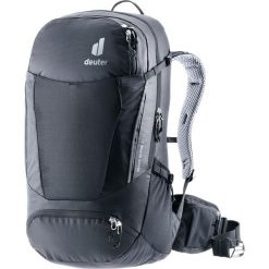 Plecak rowerowy Deuter Trans Alpine 32 EL - black/black. Czarne plecaki Deuter, bez wzorów, bez dodatków. Za 686.99 zł.