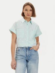 Lee Koszula Utility 112350269 Niebieski Relaxed Fit. Niebieskie koszule Lee, m, bez wzorów, z bawełny, bez kołnierzyka, bez ramiączek. Za 159.99 zł.