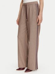 Liu Jo Sport Spodnie materiałowe TF6148 T692A Brązowy jasny Regular Fit. Brązowe spodnie materiałowe Liu Jo Sport, bez wzorów, z materiału, sportowe. Za 689.99 zł.