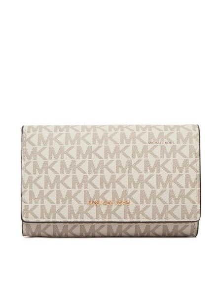 MICHAEL Michael Kors Portfel 32T5GJ6D9B Écru. Białe portfele MICHAEL Michael Kors, bez wzorów, ze skóry. Za 589.99 zł.