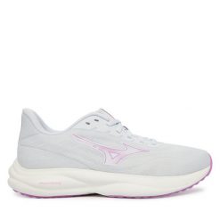 Buty do biegania Mizuno. Niebieskie buty do biegania Mizuno, bez wzorów, bez zapięcia, do biegania. Za 429.99 zł.