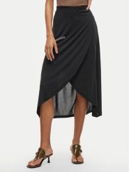 Vila Spódnica maxi Modala 14101691 Czarny Regular Fit. Czarne spódnice Vila, m, bez wzorów, z syntetyku, maxi. Za 99.99 zł.