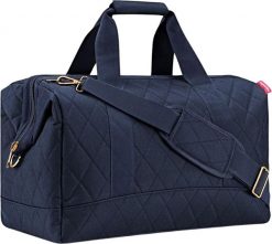 Torba Allrounder pikowana L granatowa. Torby podróżne Reisenthel, bez wzorów, pikowane. W wyprzedaży za 337.00 zł.