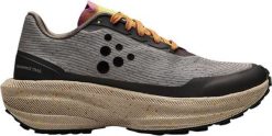 Damskie buty trailowe Craft Endurance. Szare buty do biegania Craft, bez wzorów, z materiału, bez zapięcia, do biegania. Za 697.10 zł.