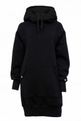 Bluza sportowa z kapturem damska DEEP TRIP Luzak. Czarne bluzy z kapturem DEEP TRIP, l, bez wzorów, z bawełny, z kapturem. Za 369.00 zł.