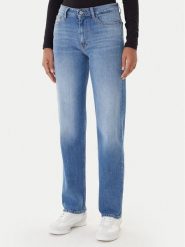 Tommy Jeans Jeansy Kira DW0DW21797 Niebieski Straight Fit. Niebieskie jeansy Tommy Jeans, bez wzorów, z bawełny. Za 429.99 zł.