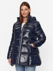 EA7 Emporio Armani Kurtka puchowa 6RTK07 TN5LZ 1554 Granatowy Regular Fit. Niebieskie kurtki EA7 Emporio Armani, na zimę, xs, bez wzorów, z puchu, bez kaptura. Za 629.99 zł.