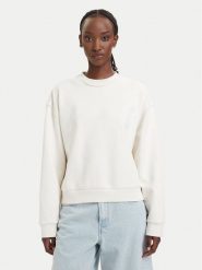 HUGO Bluza Dismoolie B 50566506 Kremowy Relaxed Fit. Białe bluzy Hugo, m, bez wzorów, z bawełny, bez kaptura. Za 384.99 zł.