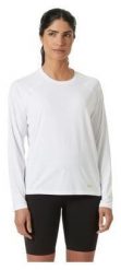 Bluza damska Helly Hansen Shine Solen. Białe bluzy bez kaptura Helly Hansen, na lato, s, bez wzorów, z elastanu, bez kaptura, outdoorowe. Za 299.00 zł.