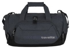 Torba podróżna travelite Kick Off S. Czarne torby sportowe Travelite, bez wzorów, z materiału. Za 230.00 zł.