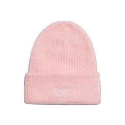 Kapelusz damski Superdry. Czerwone kapelusze Superdry, na zimę, bez wzorów, z dzianiny, klasyczne. Za 127.55 zł.